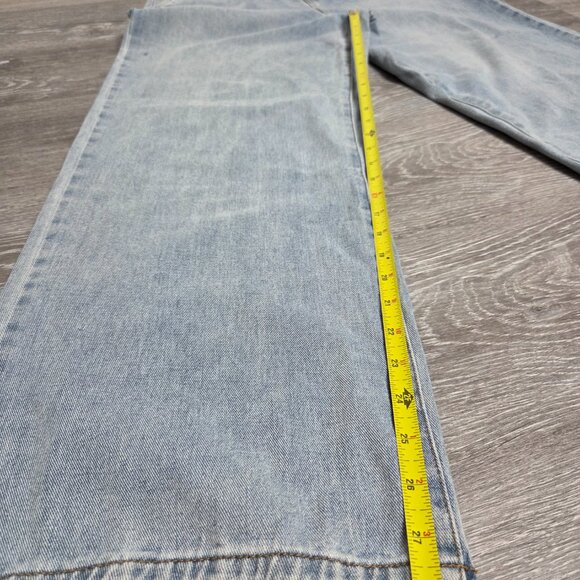 NWT Oliver Logan - Women's Thompson Low Slung Wide Leg Denim Jeans - Size 26 - Picture 14 of 16